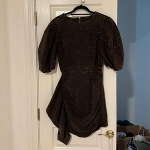 Rhode Denim Dress Medium